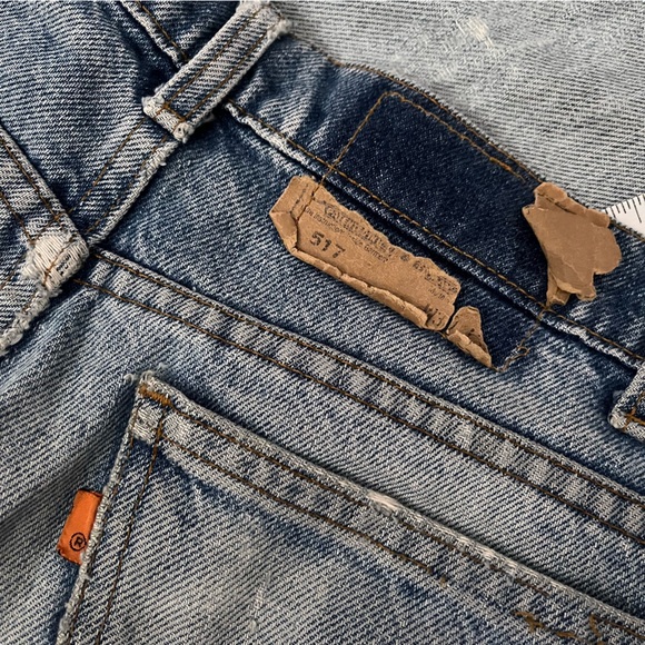 VINTAGE LEVI’s 517 naturally distressed jeans - Picture 7 of 15